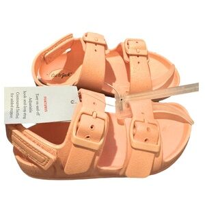 Brand New Cat &Jack Toddler Ade Footbed Sandals in Blush color